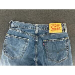 Levi's 511 Slim Fit Jeans Men's 36x32 Medium Blue Faded Wash Stretch Denim